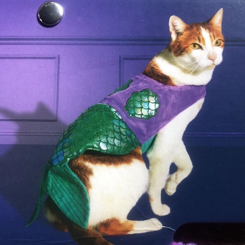 NWT Halloween Cat Mermaid Costume XS​